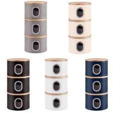 Set of 3 Round Stackable
