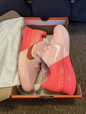 Nike Zoom Vapor Pro 2 HC Womens Size UK 8 Pink Red Tennis Shoes DR6192-601