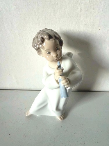 Lladro angel with - lladro,
