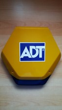 ADT style decoy intruder alarm sounder box with light operated flashing LED's