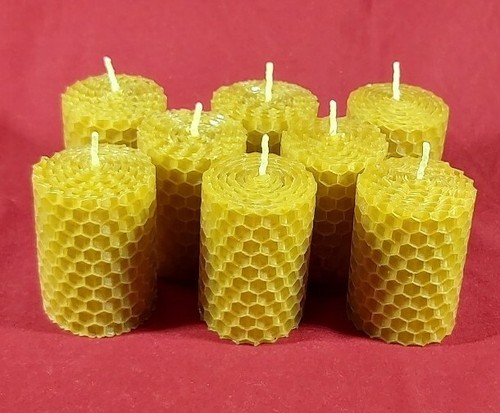 100 pure beeswax pillar - x,