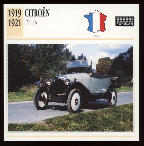 1919 1921 citroen type a - -,