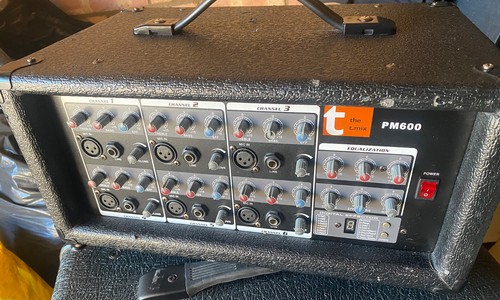 The mix pm600 3ch mixer - the,