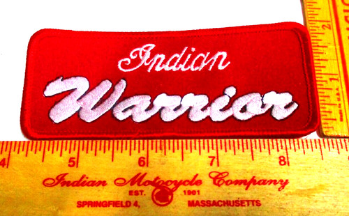 Indian warrior patch - indian,