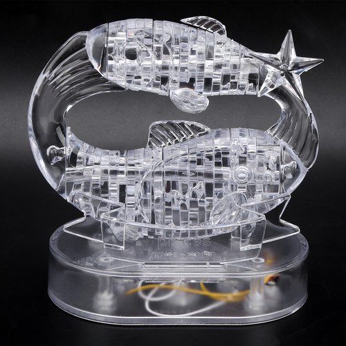 Crystal puzzle with - crystal,