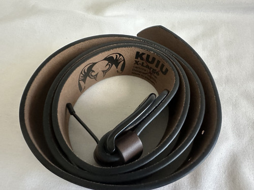 Kuiu leather brown belt size - kuiu,