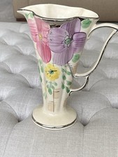 Vintage(1930s)Arthur Wood Harford Floral Jug/Vase 24cm