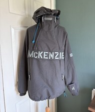 McKenzie Urban Survival Gear Anorak Smock Jacket Medium Grey Utility Overhead