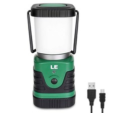 LE Camping Light Rechargeable, 1000 Lumen Camping Lantern, Dimmable 4 Modes