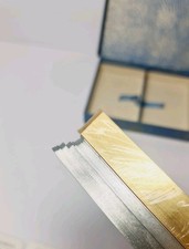 2 Packs of Vintage De La Rue & Co Playing Cards with Silver/Gilded Edges in Case