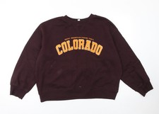 H&M Womens Burgundy Colorado