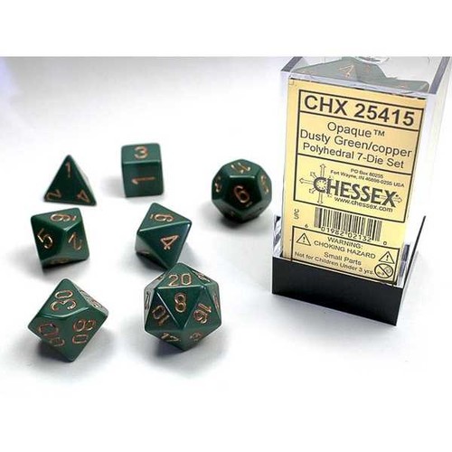 Polyhedral dice opaque - dice:,