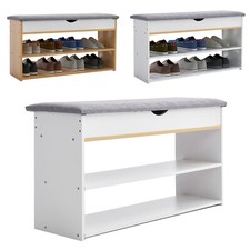 3 Tier Wooden Shoe Rack