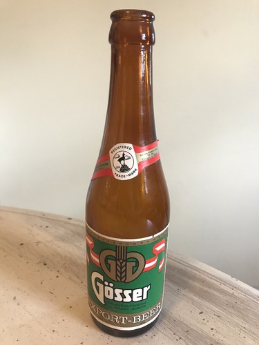 Gosser beer bottle - gosser,