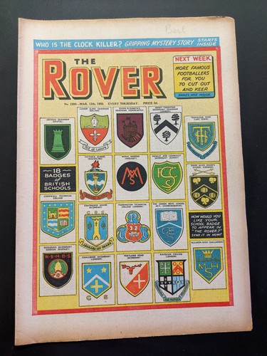 Rover comic 1550 march - comic,