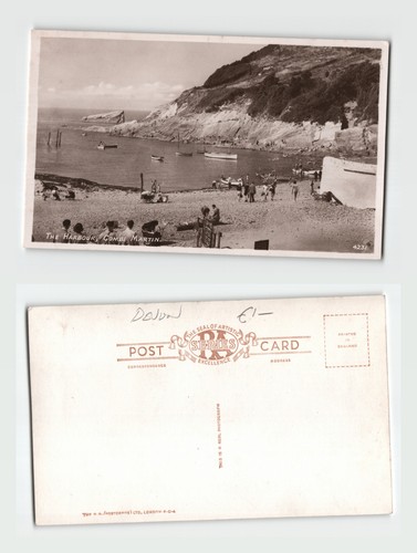 Postcard the harbour combe - the,