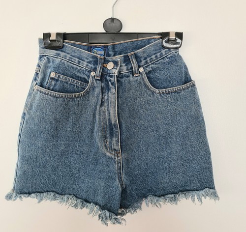 Ladies frayed denim - denim, shorts