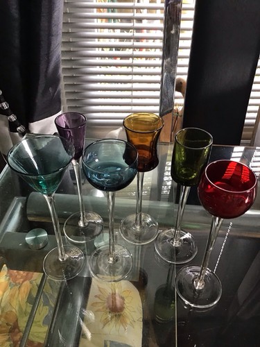 Long stem muti - muti, coloured