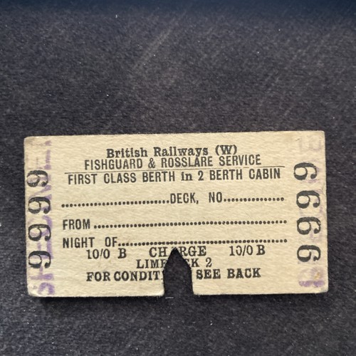 Railway ticket - ,