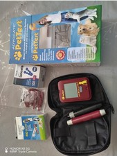 Pet Test Blood Glucose Monitoring  + Strips And Lancets & Carrycase.
