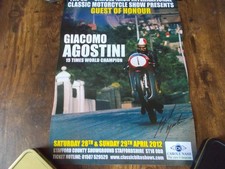 Giacomo Agostini Signed
