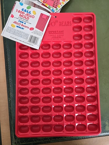 Jell beans mold tray makes - jell-o,