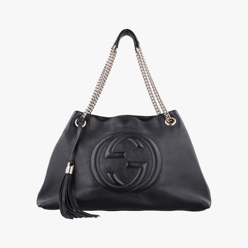 Gucci soho medium chain tote - chain,