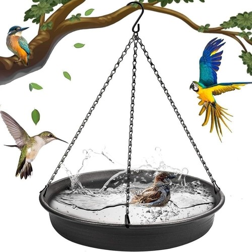 Hanging bird bath - hanging,