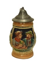 Mini German Stein: Pewter Lid