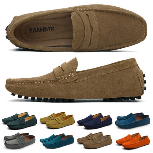 Men suede leather driving - men’s,