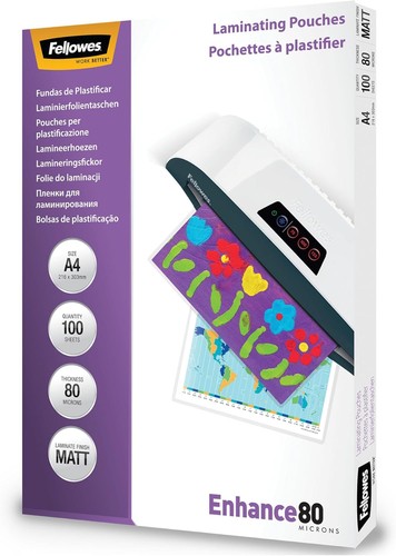 Fellowes laminating pouches - laminating,