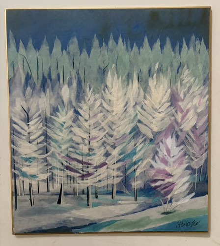 Trees japan vintage - in,