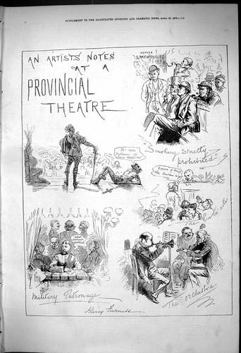 Antique old print - old,