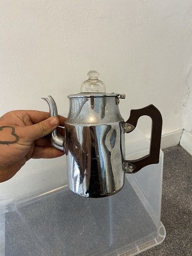Vintage silver plated - silver, teapot