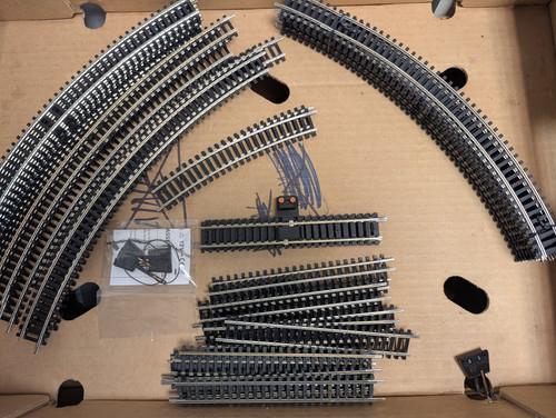 Hornby gauge track job lot - hornby,