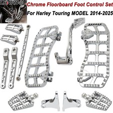 For Harley Road King MX Floorboards CNC Brake Arm Touring Street Glide 2014-2025