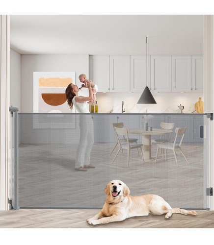 Retractable stair gate - ✅retractable,