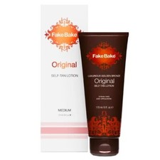 Fake Bake Original Self-Tanning Lotion Lasting Natural Looking Sunless Tanner
