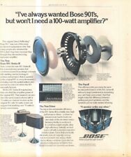 RST12 ADVERT 13X11 THE BOSE 901 SERIES 3 SPEAKERS