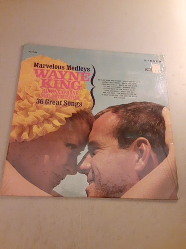 Wayne king his saxophone - wayne,