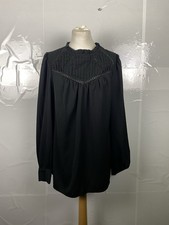 Long Tall Sally Black Pleated