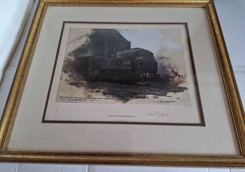 David shepherd obe - shepherd, signed
