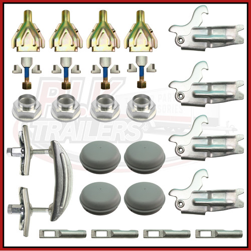 Twin axle brake - brake, service
