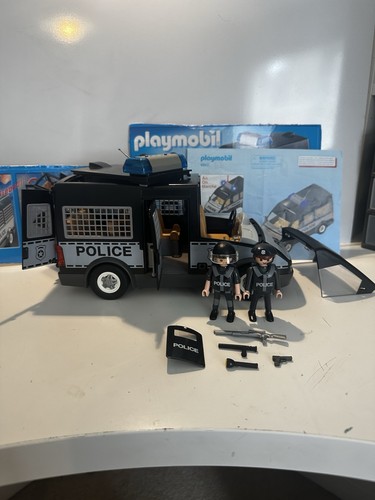 Playmobil police van - police, van,