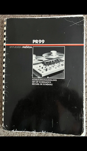 Revox pr99 schematic diagrams - revox,