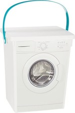 Plastic Laundry Dishwasher Washing Powder Tablet Detergent Storage Box Container