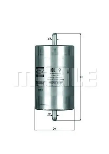 Fuel filter line - filter, in-line