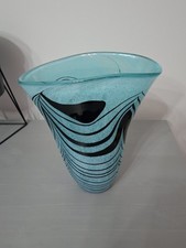 Hand Blown Glass Vase From