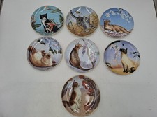 7 Irene Spencer Plates Cats