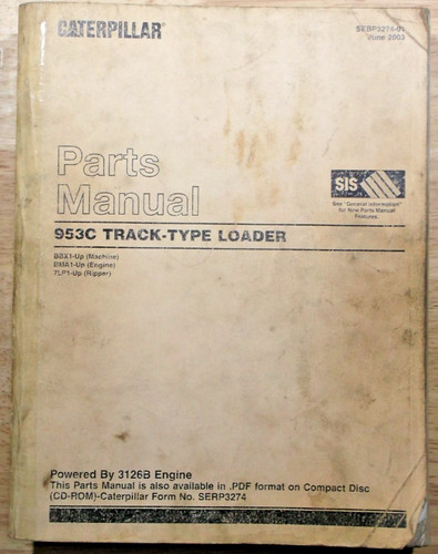 Cat caterpillar 953c - 953c, track